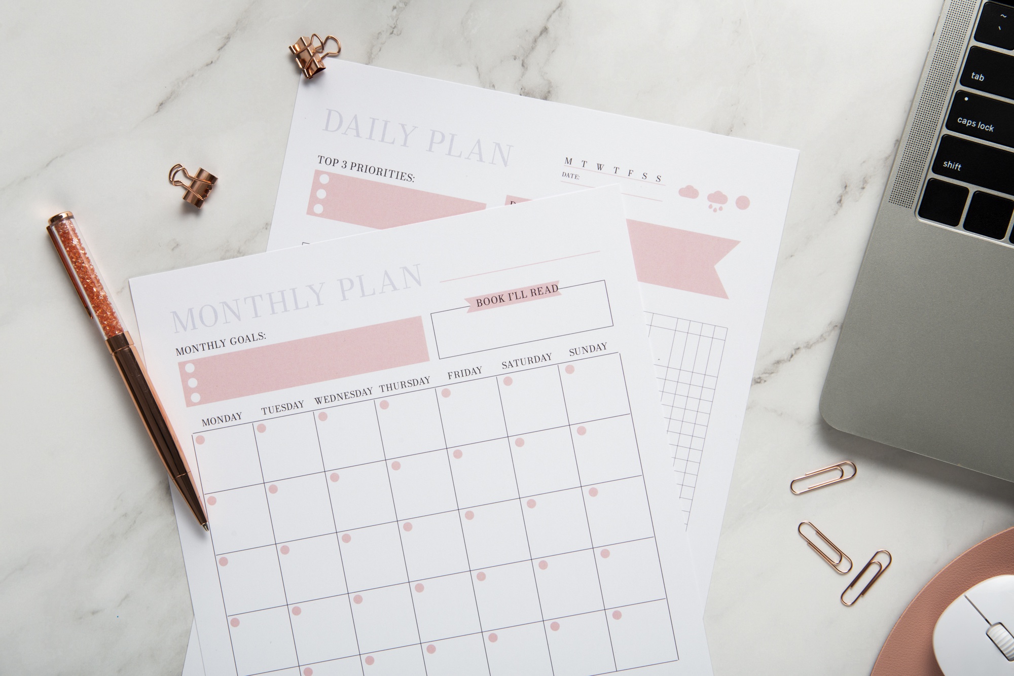 Calendrier simple pour muscler ta confiance en toi