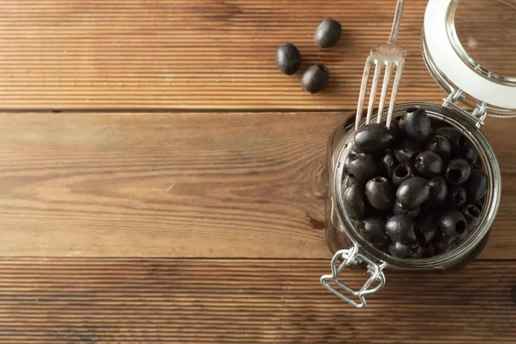 olives noires table