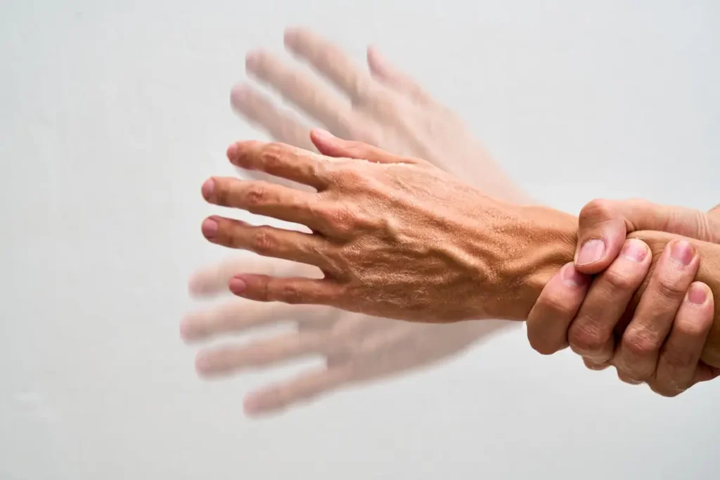 trembling hands